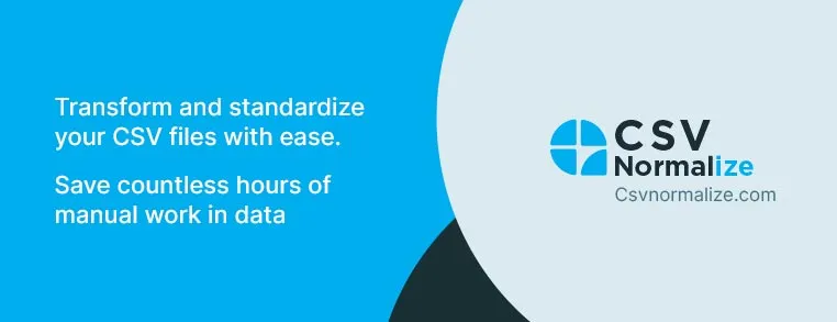 Normalize CSV Files
