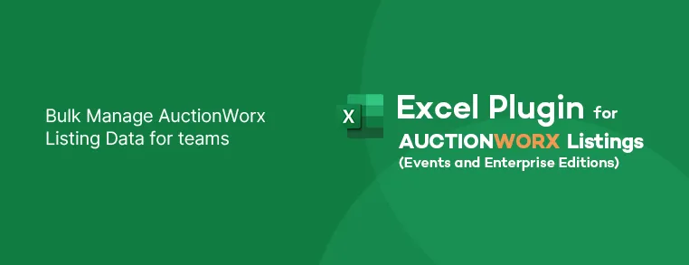 Auctionworx Excel Plugin