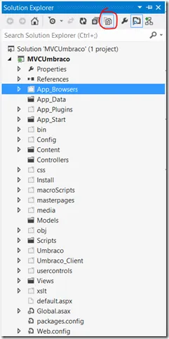 Show All Files in Solution Explorer
