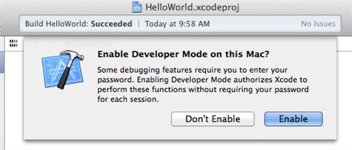 Xcode New Project