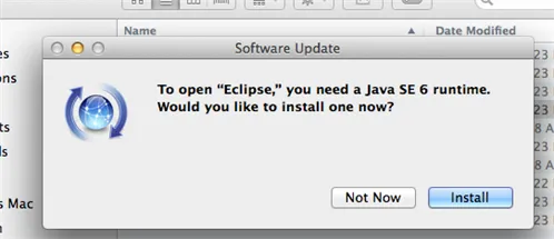 Java SE 6 Install
